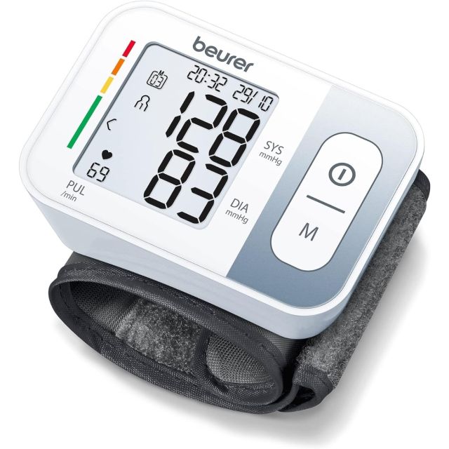 Beurer BC28 Automatic Wrist Blood Pressure Monitor With Arrhythmia Detection