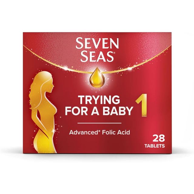 Seven Seas Trying for A Baby, Prenatal Vitamins Folic Acid - 28 Tablets 4 Weeks