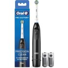 Oral-B Pro Rechargeable Battery Powered Black Toothbrush 2 Batteries Included