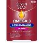 Seven Seas Omega-3 & Multivitamins Woman, With Biotin and Iron, 30-Day Duo Pack