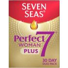 60x Seven Seas Perfect7 Woman + Multivitamin Duo, (30 Omega 3 & 30 Multivitamin)